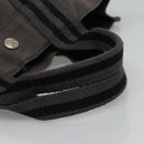 HERMES Fourre Tout PM Tote Bag Canvas Gray Auth 105922-7