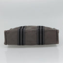 HERMES Fourre Tout PM Tote Bag Canvas Gray Auth 105922-5
