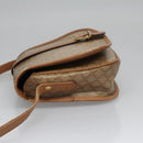 CELINE Macadam Canvas Shoulder Bag Beige Auth 105935-4