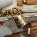LOUIS VUITTON Monogram Multicolor Alma GM Hand Bag White M40441 LV Auth 105944AV-18