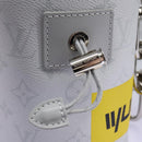 LOUIS VUITTON Monogram White Chalk Nanobag Shoulder Bag Gray M44631 Auth 105949A-19