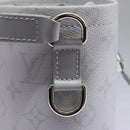 LOUIS VUITTON Monogram White Chalk Nanobag Shoulder Bag Gray M44631 Auth 105949A-20