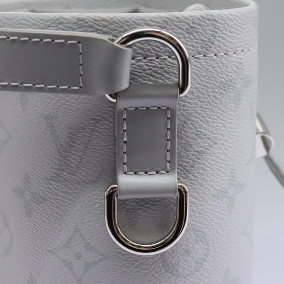 LOUIS VUITTON Monogram White Chalk Nanobag Shoulder Bag Gray M44631 Auth 105949SAM