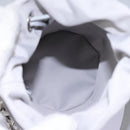 LOUIS VUITTON Monogram White Chalk Nanobag Shoulder Bag Gray M44631 Auth 105949A-10