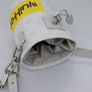 LOUIS VUITTON Monogram White Chalk Nanobag Shoulder Bag Gray M44631 Auth 105949A-6