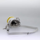 LOUIS VUITTON Monogram White Chalk Nanobag Shoulder Bag Gray M44631 Auth 105949A-7