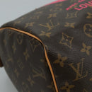 LOUIS VUITTON Monogram V Line Speedy 30 Hand Bag M41533 LV Auth 105968A-11