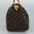 LOUIS VUITTON Monogram V Line Speedy 30 Hand Bag M41533 LV Auth 105968A-5