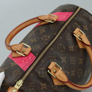 LOUIS VUITTON Monogram V Line Speedy 30 Hand Bag M41533 LV Auth 105968A-6