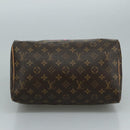 LOUIS VUITTON Monogram V Line Speedy 30 Hand Bag M41533 LV Auth 105968A-9