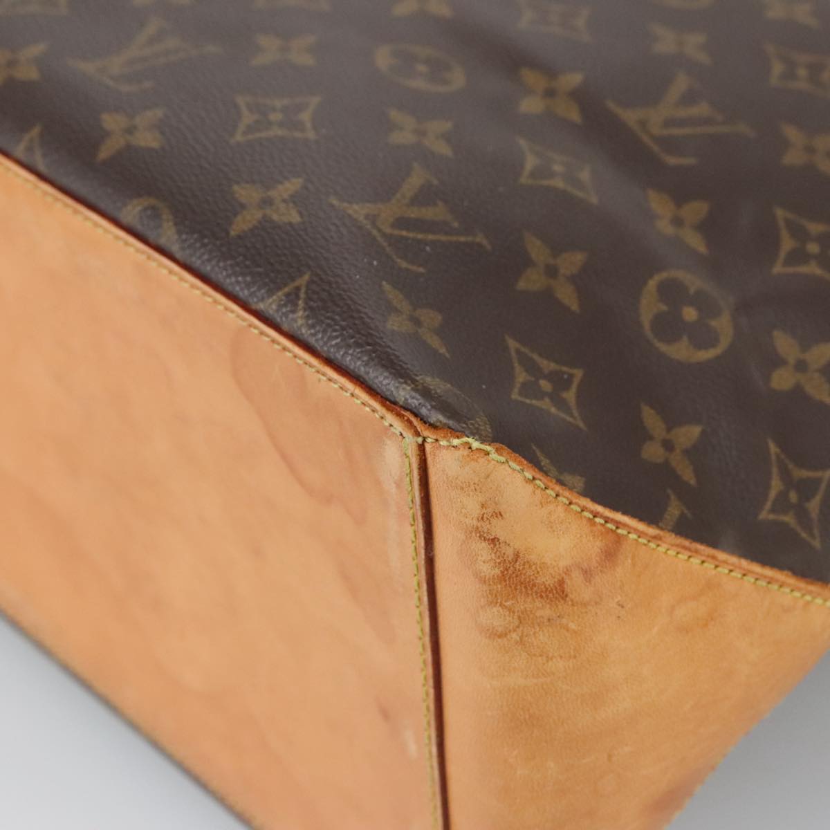 LOUIS VUITTON Monogram Cabas Mezzo Tote Bag M51151 LV Auth 105992