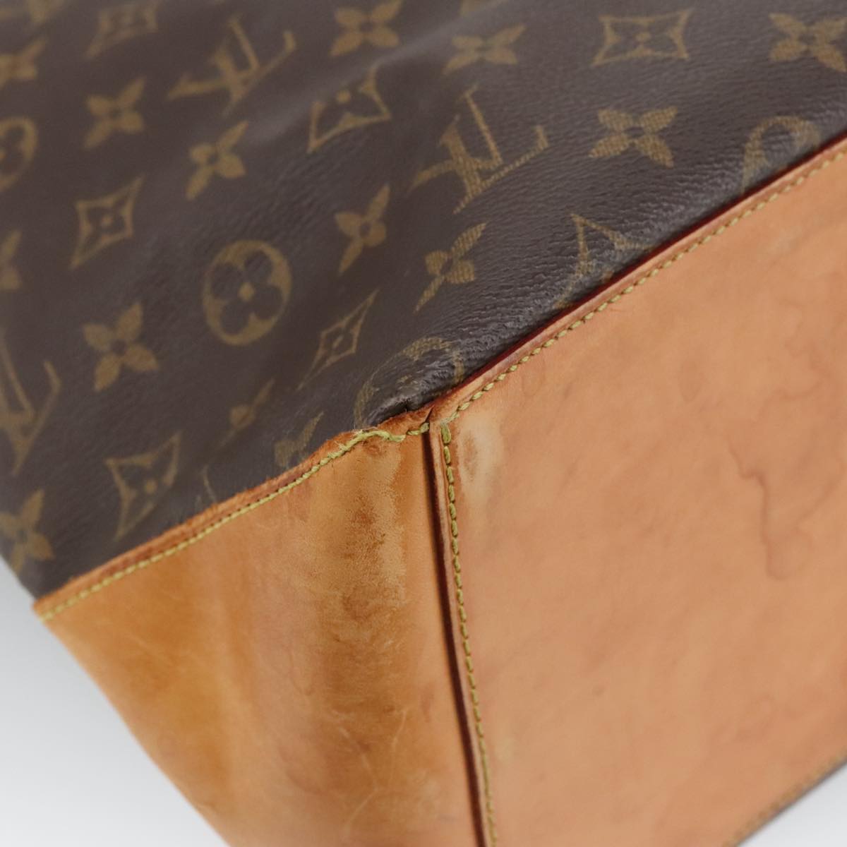 LOUIS VUITTON Monogram Cabas Mezzo Tote Bag M51151 LV Auth 105992