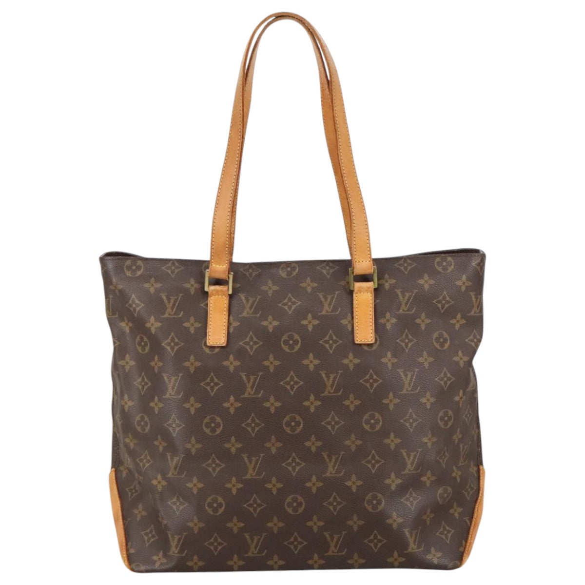 LOUIS VUITTON Monogram Cabas Mezzo Tote Bag M51151 LV Auth 105992