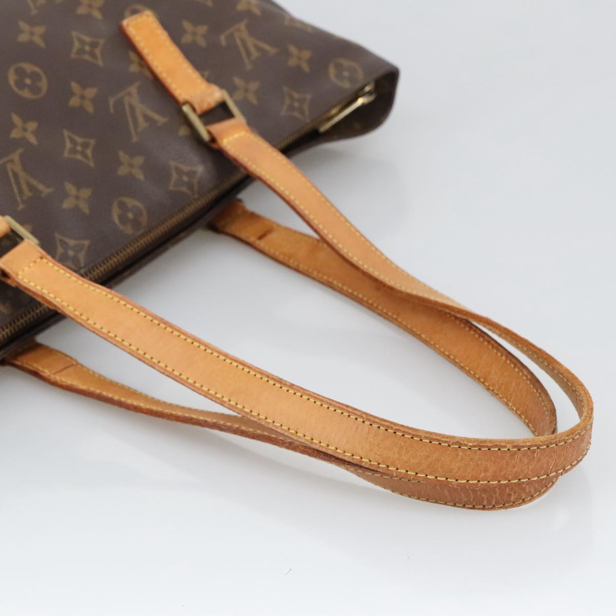 LOUIS VUITTON Monogram Cabas Mezzo Tote Bag M51151 LV Auth 105992