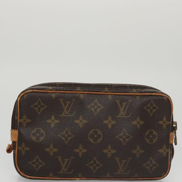 LOUIS VUITTON Monogram Clutch Bag 2Set LV Auth 106104