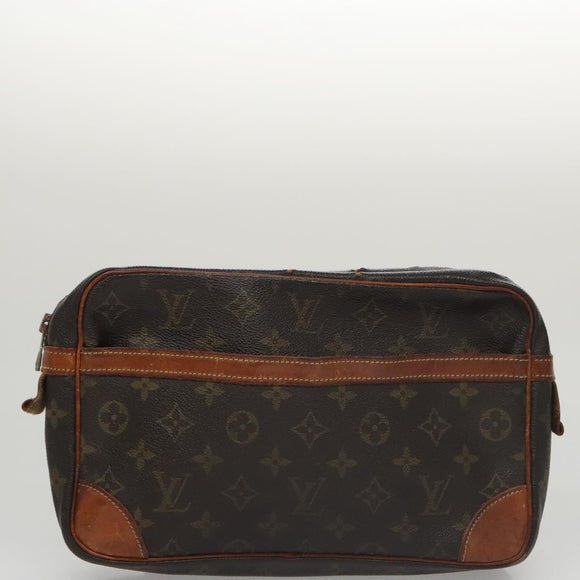 LOUIS VUITTON Monogram Clutch Bag 2 Set LV Auth 106104
