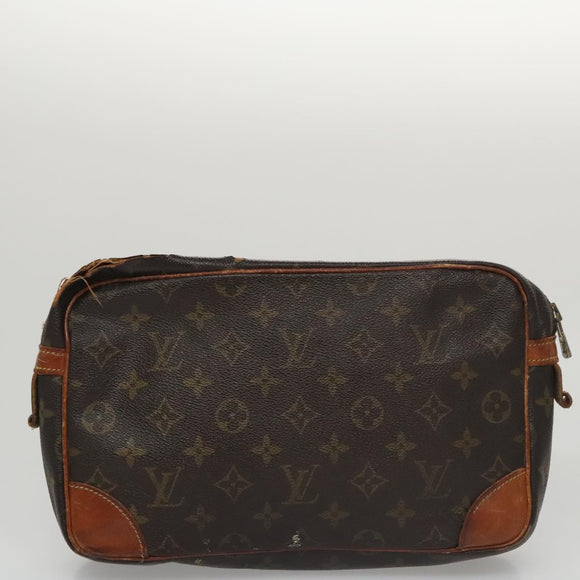 LOUIS VUITTON Monogram Clutch Bag 2 Set LV Auth 106104