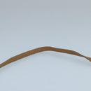 Christian Dior Honeycomb Canvas Shoulder Bag PVC Leather Black Auth 106108-8