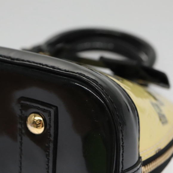 LOUIS VUITTON Vernis Nicolas Ghesquire Alma BB Hand Bag 2way M50419 Auth 106134