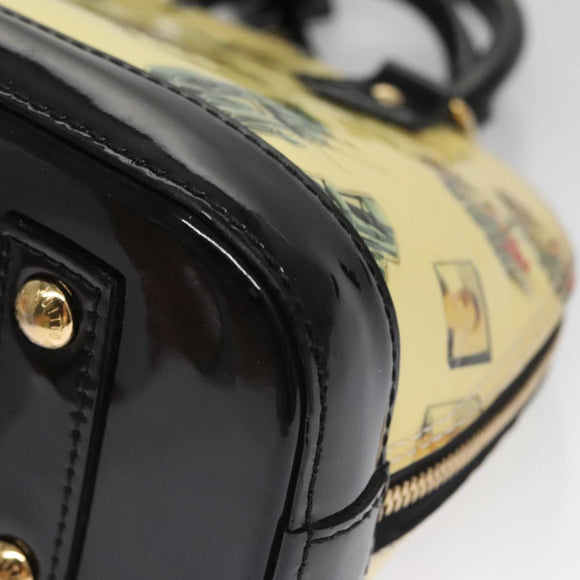 LOUIS VUITTON Vernis Nicolas Ghesquire Alma BB Hand Bag 2way M50419 Auth 106134