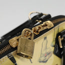 LOUIS VUITTON Vernis Nicolas Ghesquire Alma BB Hand Bag 2way M50419 Auth 106134-19