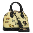 LOUIS VUITTON Vernis Nicolas Ghesquire Alma BB Hand Bag 2way M50419 Auth 106134-1