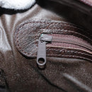 Burberrys Nova Check Clutch Bag Canvas Beige Auth 106136-20