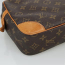 LOUIS VUITTON Monogram Compiegne 28 Clutch Bag M51845 LV Auth 106140-16