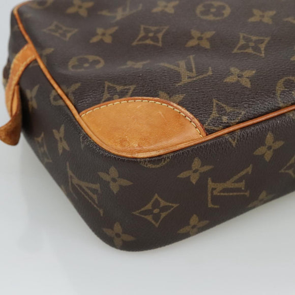 LOUIS VUITTON Monogram Compiegne 28 Clutch Bag M51845 LV Auth 106140
