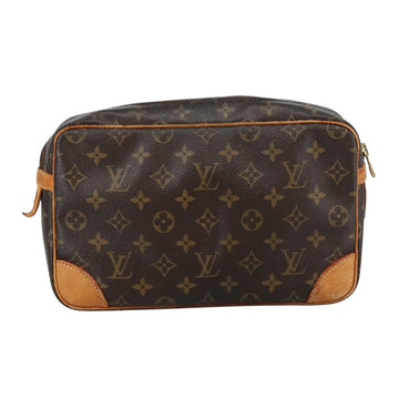 LOUIS VUITTON Monogram Compiegne 28 Clutch Bag M51845 LV Auth 106140 - 0