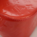 LOUIS VUITTON Vernis Bell FlowerGM Bag Rouge Grunadine M91729 LV Auth 106158V-16