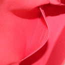 LOUIS VUITTON Vernis Bell FlowerGM Bag Rouge Grunadine M91729 LV Auth 106158V-22