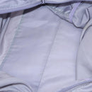 PRADA Boston Bag Nylon Purple Beige Silver Auth 106164-11