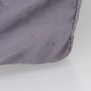PRADA Boston Bag Nylon Purple Beige Silver Auth 106164-6