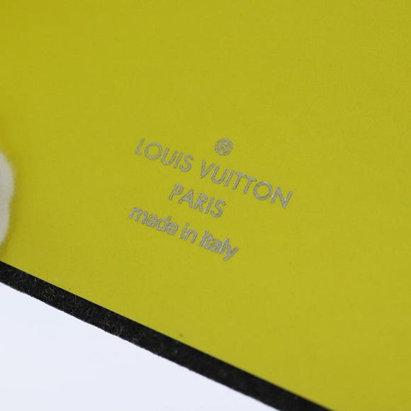 LOUIS VUITTON Monogram Eclipse Notebook Vivienne Black GI0285 LV Auth 106169