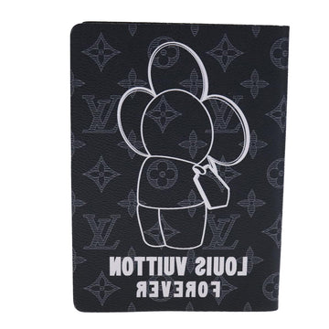 LOUIS VUITTON Monogram Eclipse Notebook Vivienne Black GI0285 LV Auth 106169 - 0