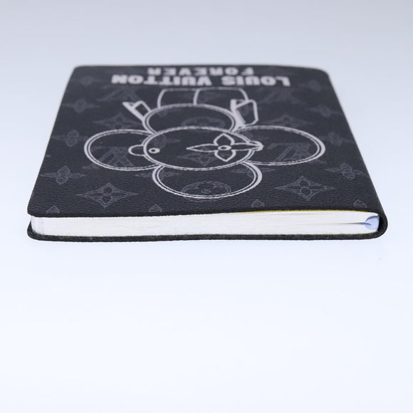 LOUIS VUITTON Monogram Eclipse Notebook Vivienne Black GI0285 LV Auth 106169