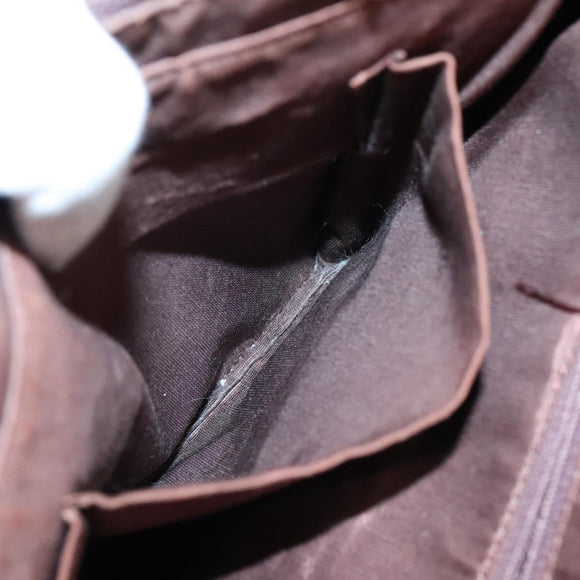 BURBERRY Nova Check Shoulder Bag Canvas Beige Auth 106188