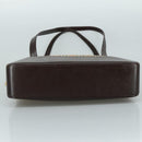 BURBERRY Nova Check Shoulder Bag Canvas Beige Auth 106188-5