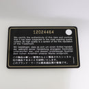 CHANEL Pouch Patent leather Black CC Auth 106201V-23