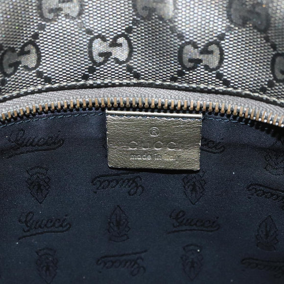 GUCCI GG implementation Tote Bag Khaki 211138 Auth 106234