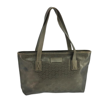GUCCI GG implementation Tote Bag Khaki 211138 Auth 106234