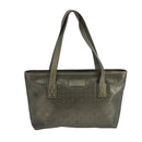 GUCCI GG implementation Tote Bag Khaki 211138 Auth 106234-2