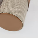 Christian Dior Roller Pouch Cactus Jack Canvas Leather Beige Auth 106248V-16