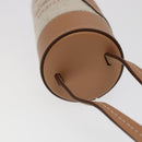 Christian Dior Roller Pouch Cactus Jack Canvas Leather Beige Auth 106248V-6