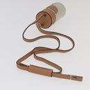 Christian Dior Roller Pouch Cactus Jack Canvas Leather Beige Auth 106248V-7