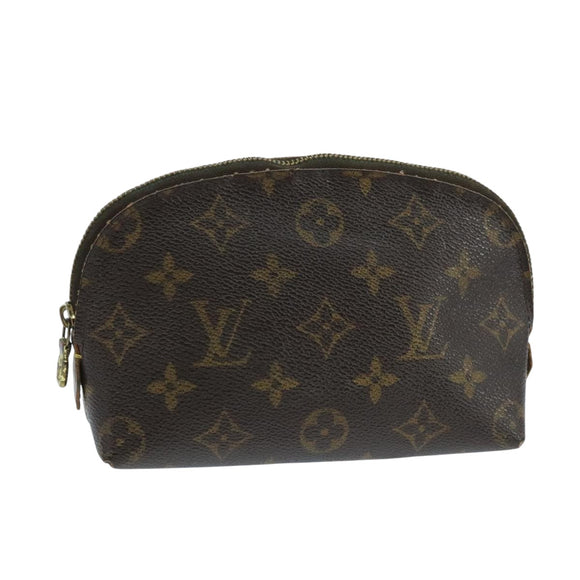 LOUIS VUITTON Monogram Pochette Cosmetic PM Cosmetic Pouch M47515 LV Auth 106259