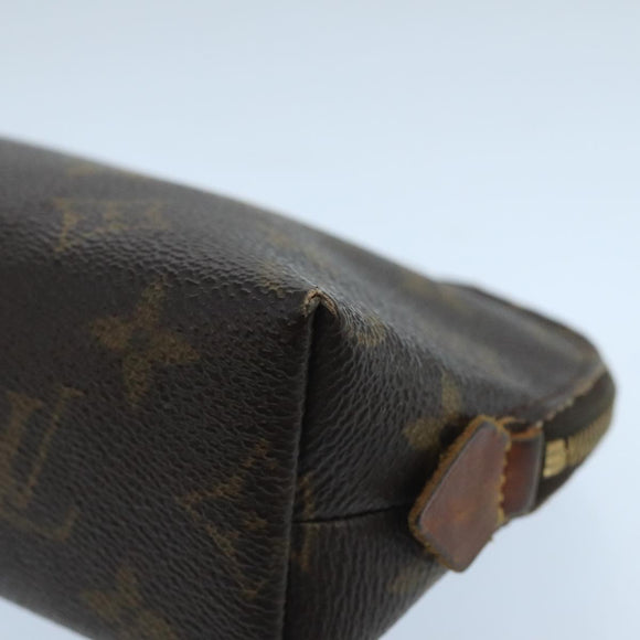 LOUIS VUITTON Monogram Pochette Cosmetic PM Cosmetic Pouch M47515 LV Auth 106259