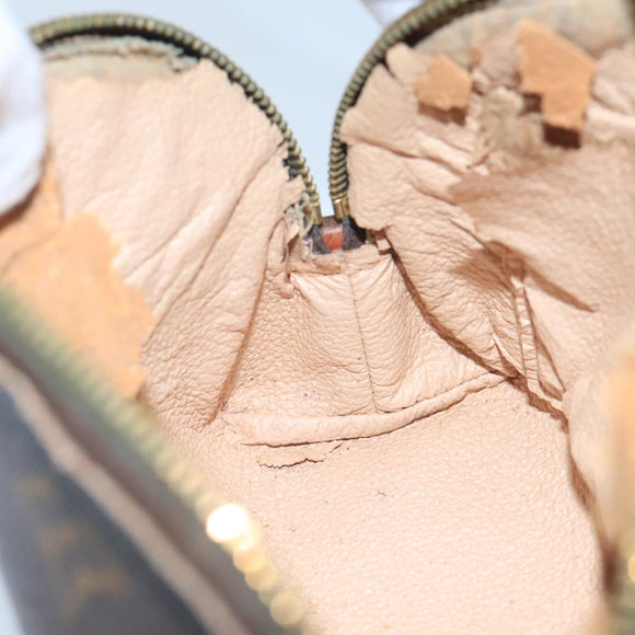 LOUIS VUITTON Monogram Pochette Cosmetic PM Cosmetic Pouch M47515 LV Auth 106259