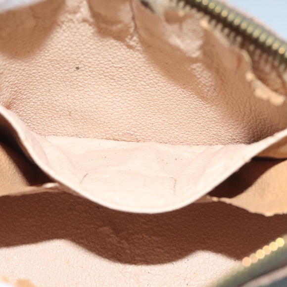 LOUIS VUITTON Monogram Pochette Cosmetic PM Cosmetic Pouch M47515 LV Auth 106259